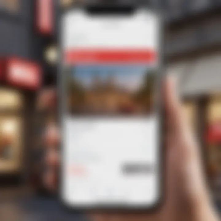 A close-up of a Uniqlo coupon code on a smartphone screen