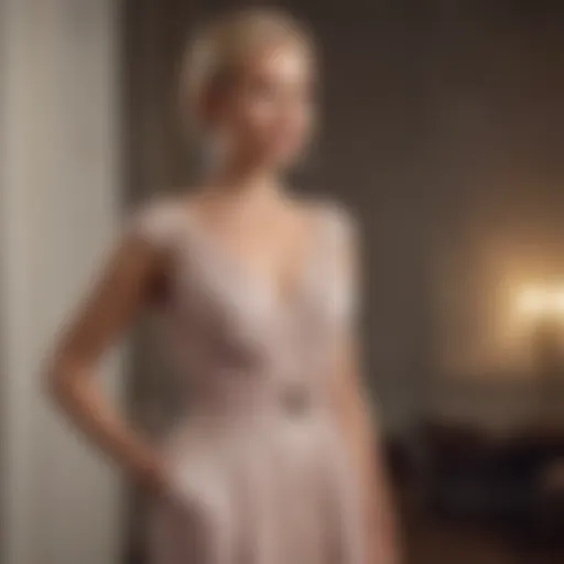 Sophisticated and elegant dress perfect for weddings