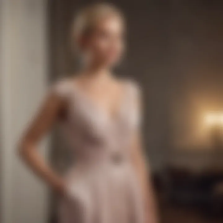 Sophisticated and elegant dress perfect for weddings