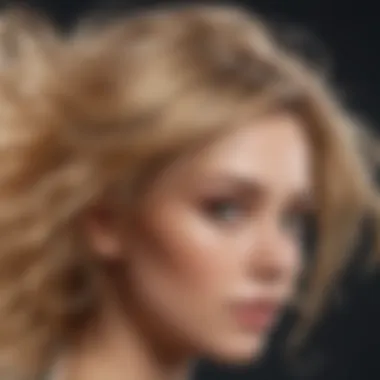 Diverse Hair Types and Cream Effects Diverse hair types showcasing the effects of different creams