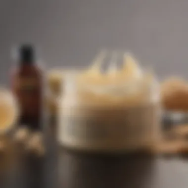 Essential Ingredients in Hair Creams Detailed view of essential ingredients in hair creams