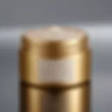 Luxurious hair cream designed for straight hair with sleek packaging