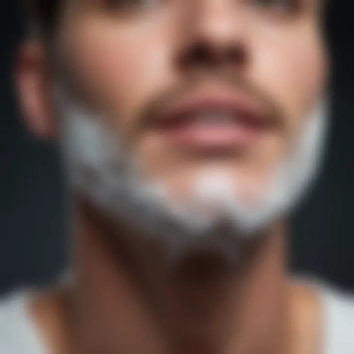 Illustration of effective shaving techniques for smooth results