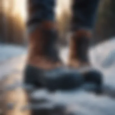 Winter Insulated Water Boots Insulated water boots for winter conditions