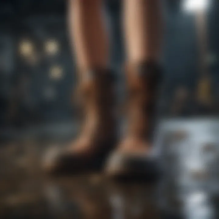 Stylish water boots suitable for casual outings