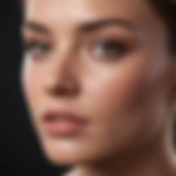 Skin preparation for hair removal