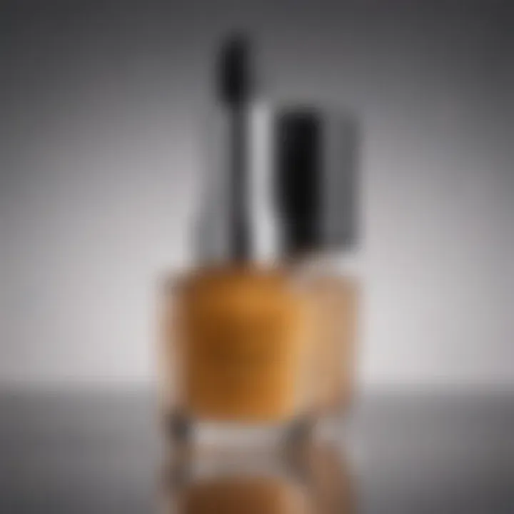 Close-up of a skin radiance booster with a dropper