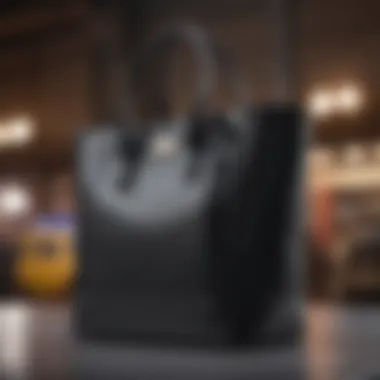 Elegant tote bag accentuating both style and functionality