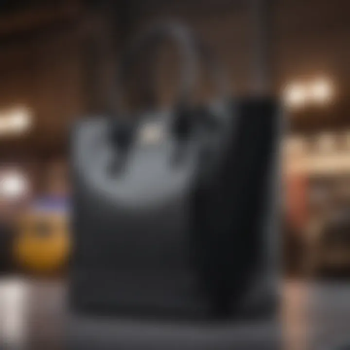 Elegant tote bag accentuating both style and functionality