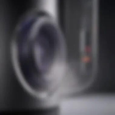 Advanced Filtration Technology in Dyson Humidifier Close-up of advanced filtration technology in a Dyson humidifier