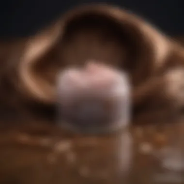 Amika Nourishing Hair Mask Close-up of Amika's signature nourishing hair mask, highlighting its texture and benefits.