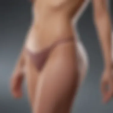 Bikini line before hair removal