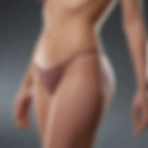 Bikini line before hair removal