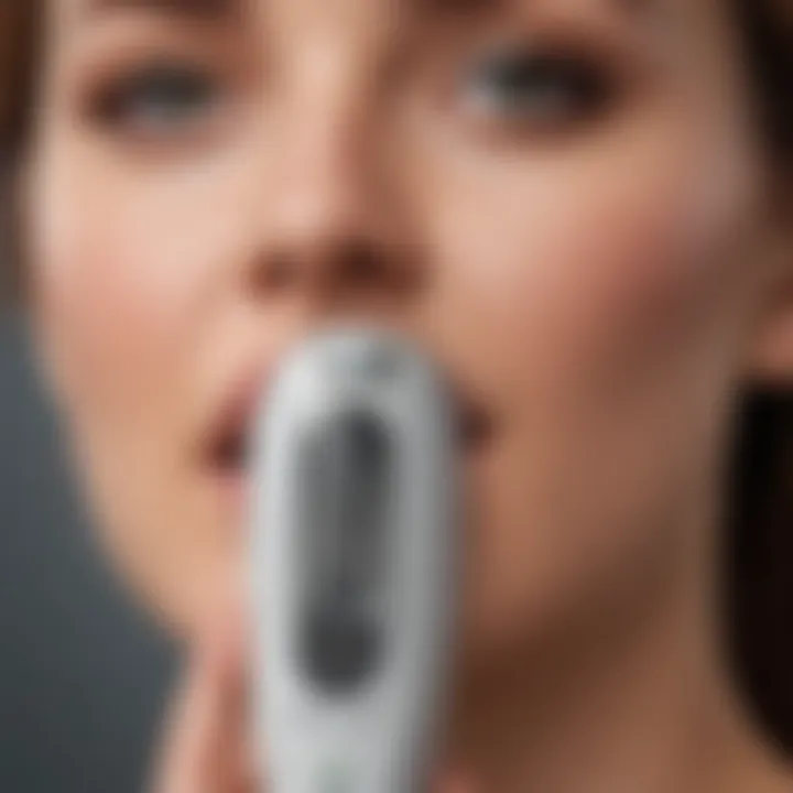 Comparative image of different types of epilators