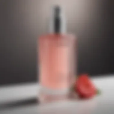 Unlocking Formulations: The Essence of Gloss Toner Close-up of gloss toner product with ingredients
