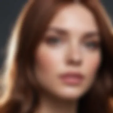 The Allure of Shine: Vibrant Glossy Hair Vibrant glossy hair reflecting light