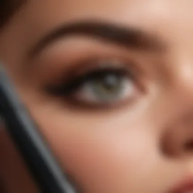 Close-up of CoverGirl Sky High Mascara tube showcasing its sleek design