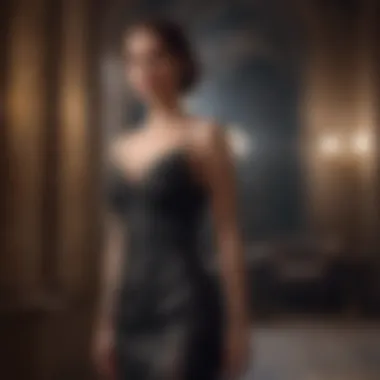 Sophisticated Evening Elegance Elegant evening dress with a sophisticated design