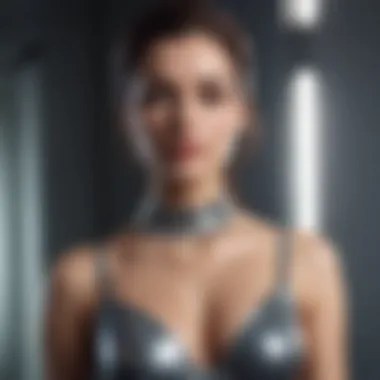 A stylish outfit on a mannequin representing body shape considerations