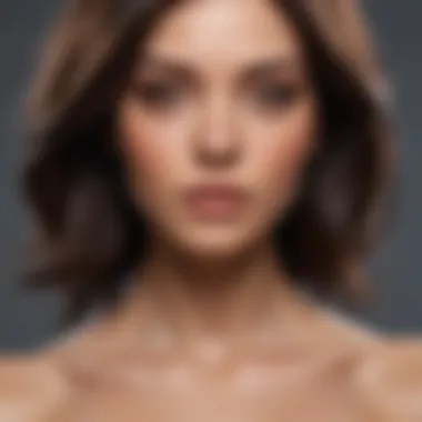 A portrait highlighting the harmonious blend of dark brown hair and various skin tones.