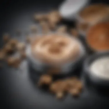 Key Ingredients in Dark Spot Whitening Creams Close-up of key ingredients found in dark spot whitening formulations
