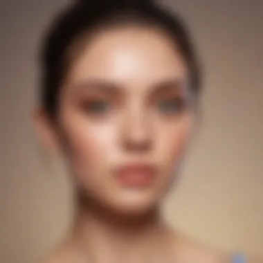 The Influence of Beauty Filters on Digital Identity An artistic representation of digital identity influenced by beauty filters.