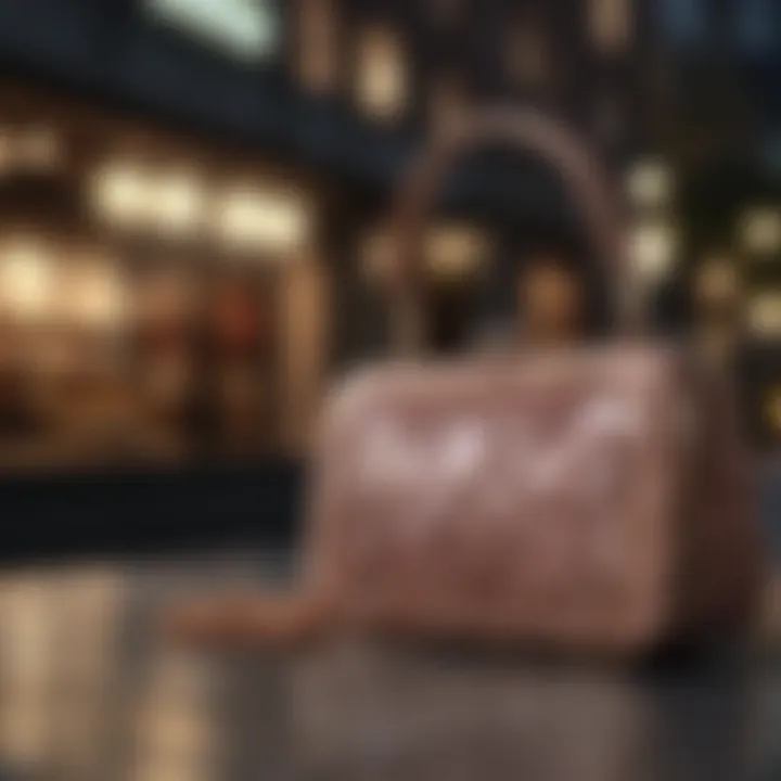 Stylish evening bag paired with an elegant outfit for a night out