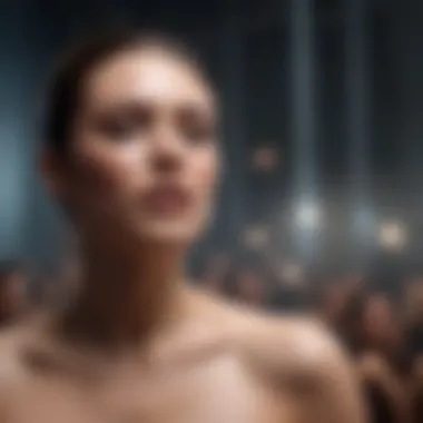 Dramatic Performance Moments An intense moment captured in a dramatic film, highlighting powerful performances.