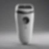 Epilator showcasing its sleek design and features