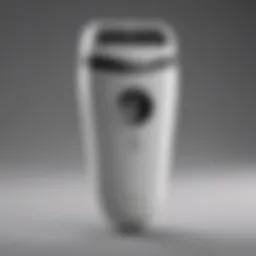 Epilator showcasing its sleek design and features