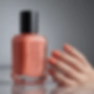 Close-up of Essie Twist Nail Polish bottle highlighting unique formulation