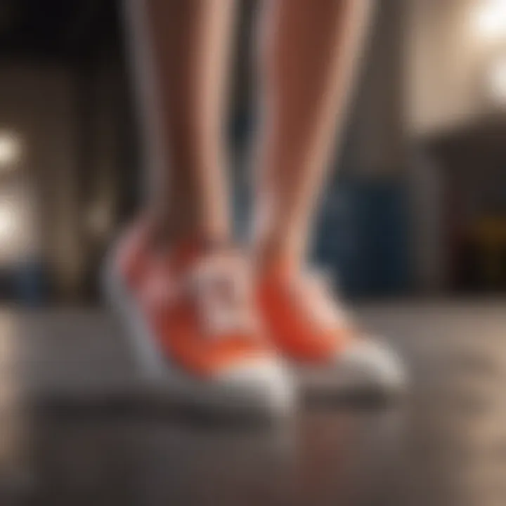 Comfort features of thick sole Keds highlighted.