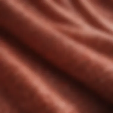 Detail shot of fabric textures in swimwear