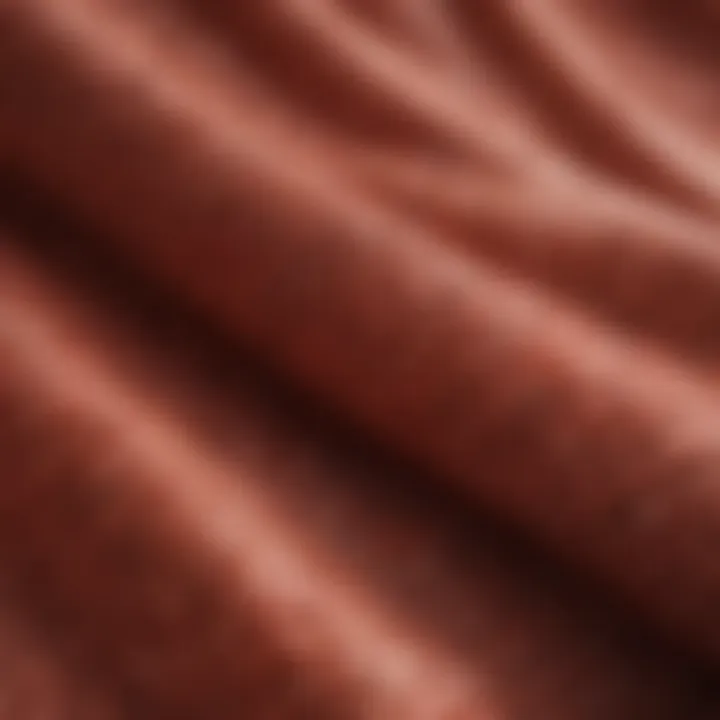 Detail shot of fabric textures in swimwear