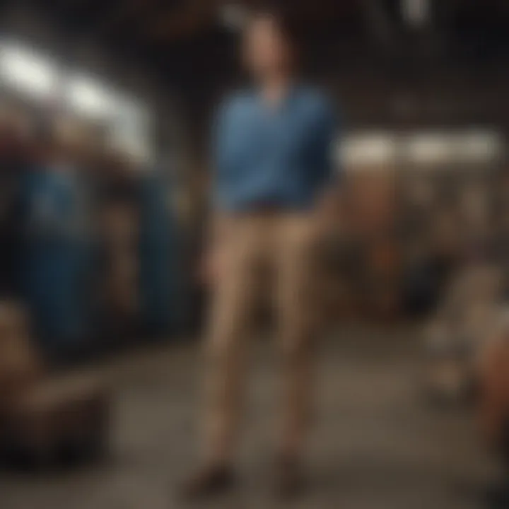 Trendy outfit featuring cargo pants styled for a casual outing