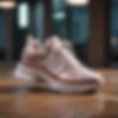 A Showcase of Trendy Chunky Tennis Shoes Stylish chunky tennis shoes on display