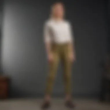 Color coordination ideas with khaki jeans