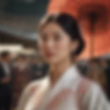 Classic Korean Film Scene A captivating scene from a classic Korean film showcasing rich storytelling.