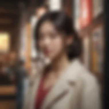 Korean Cinema Genre Posters The diverse genres of Korean cinema represented through movie posters.