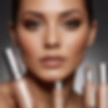 Elegant Packaging of Jennifer Lopez Skin Line A close-up of Jennifer Lopez Skin Line products showcasing their elegant design and packaging.
