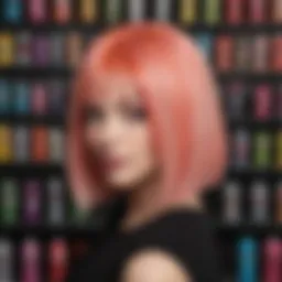 A vibrant display of various shades of Manic Panic blonde hair dye.