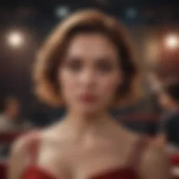 Dramatic scene from a notable 2021 film