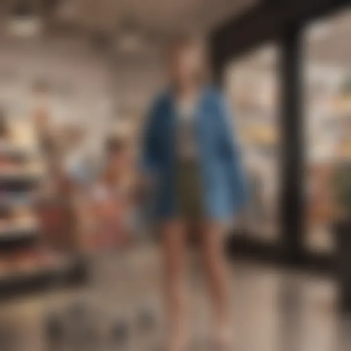 A shopper happily using a discount code on an online checkout page