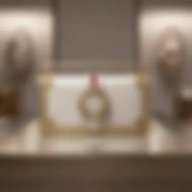 Elegant Display of the Gucci Diana Elegant display of the Gucci Diana in white showcasing its luxurious design