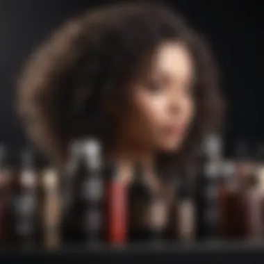 Diverse Curl Enhancing Products Various curl enhancing products on display