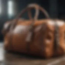 Stylish duffel bag perfect for weekend trips