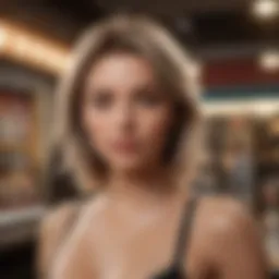 A digital landscape depicting various adult entertainment platforms