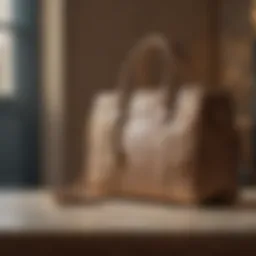 Elegant Melissa Odabash bag showcased against a chic backdrop.