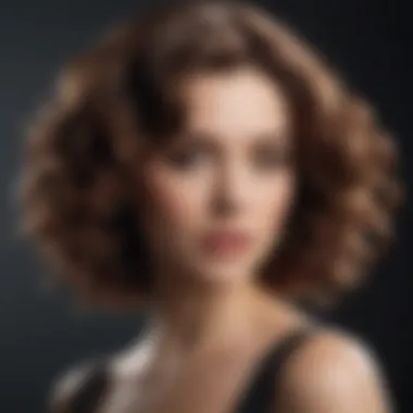 Elegant Wavy Hairstyle Elegant wavy hairstyle created with three barrel curling iron