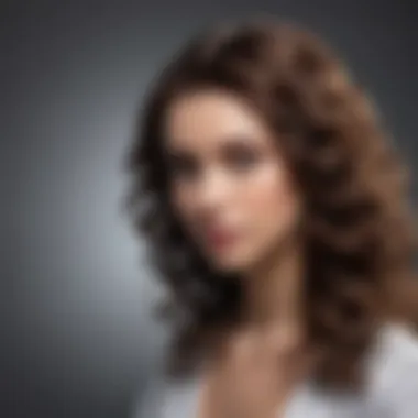 Variety of Wave Styles Different styles of waves produced by three barrel curling irons